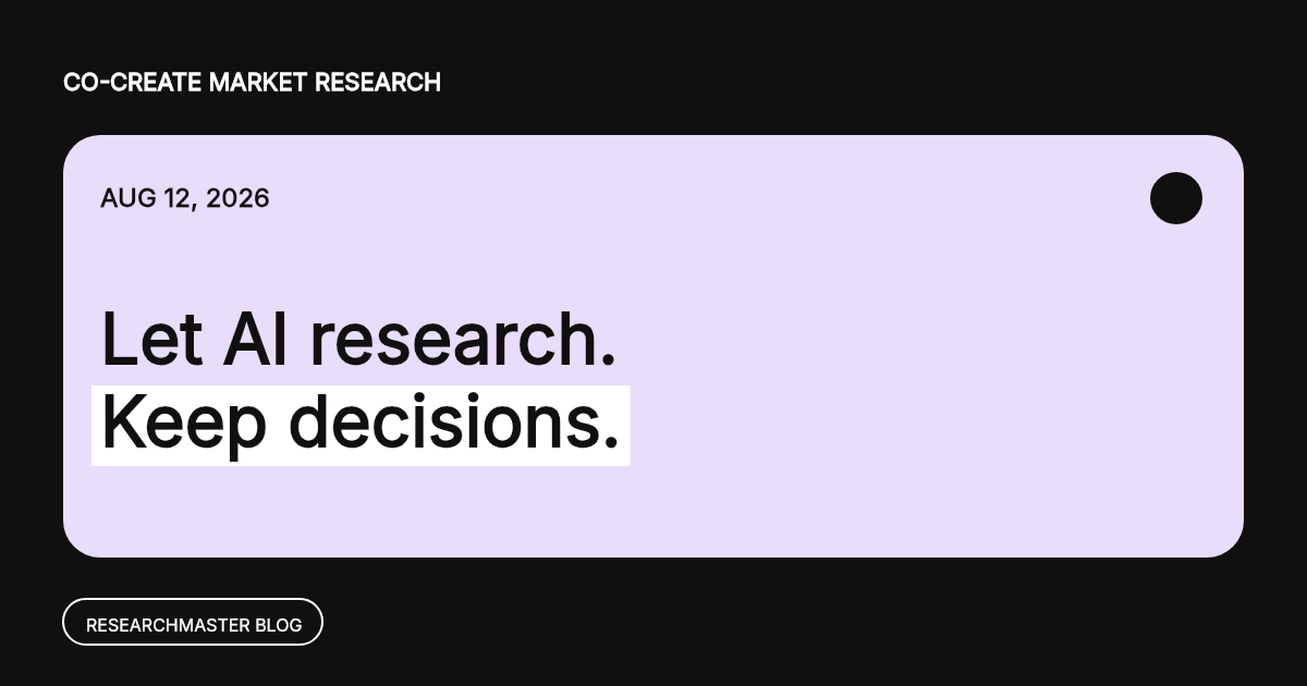 How Does Co-create Mode Improve AI Market Research?